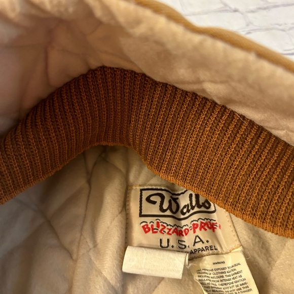 VINTAGE WALLS ZERO-ZONE INSULATED HOOD OUTERWEAR CARMEL BROWN ONE SIZE - Picture 4 of 10